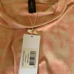 Allfenix blush tie dye 7/8 leggings